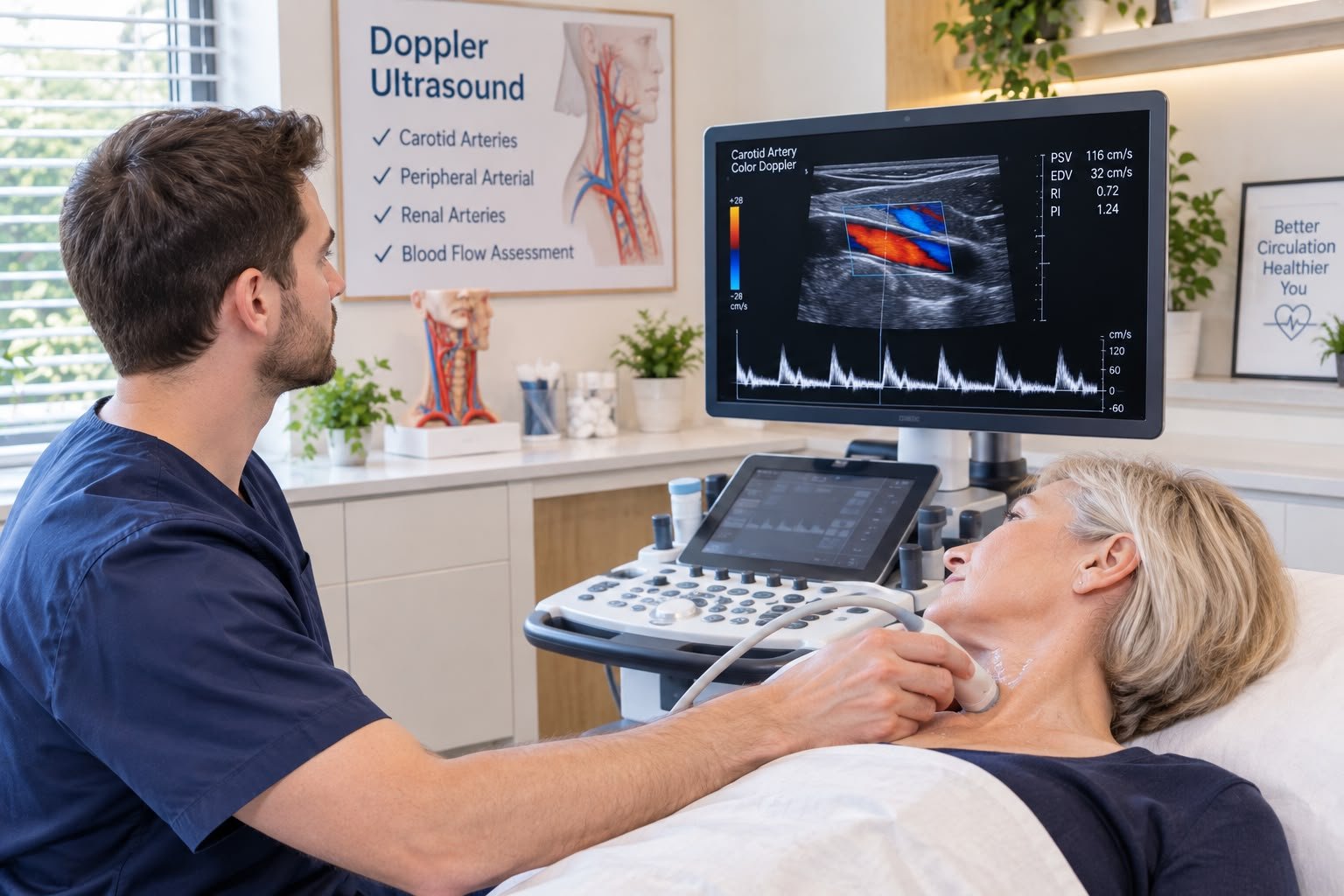 Doppler Ultrasound at SANFI Diagnostics
